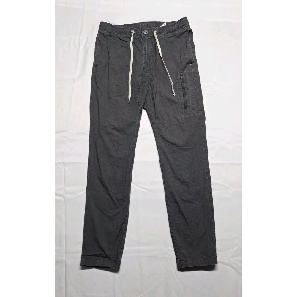 Vuori Ripstop Climber Pants Men's Medium Gray Performance Zip Pocket V412 Hike